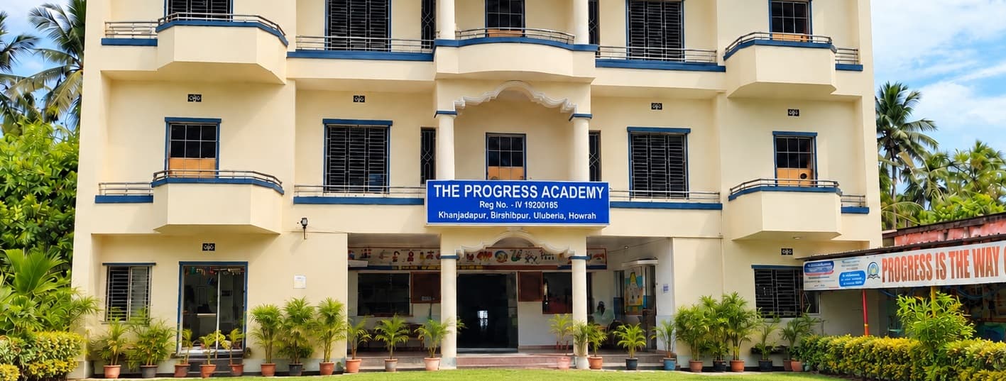 The front of the The Progress Academy building